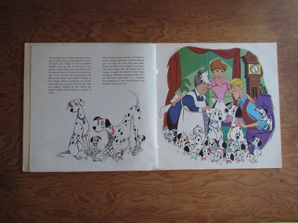 Raro Walt Disney's 101 Dalmatians Record 1965 LP - Imagem 2 de 4