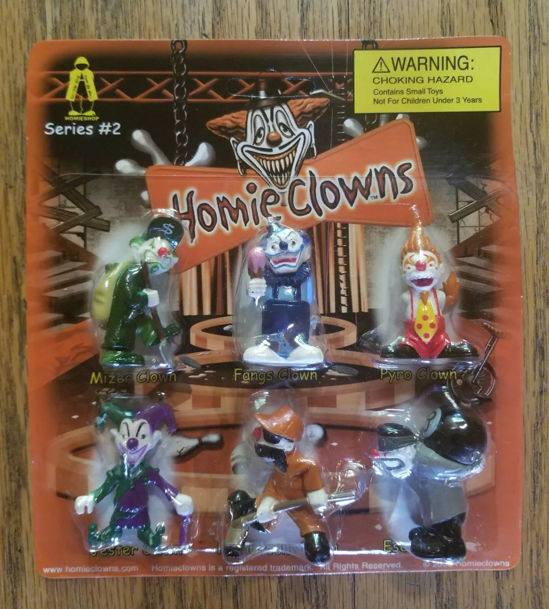 Homies Clowns Series #2 Figurines-BRAND NEW SEALED IN PACKAGE-FREE  SHIPPING!!!! | eBay
