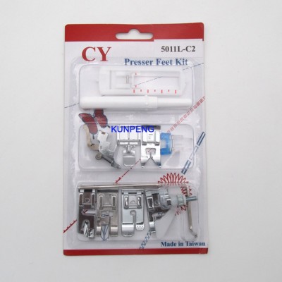 NEW PRESSER FOOT SET 11PCS Universal Low Shank fit for PFAFF SINGER WHITE SEWING