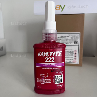 10x Loctite 222 Purple Threadlocker 50ml Low Strength for Small Screws  6mm