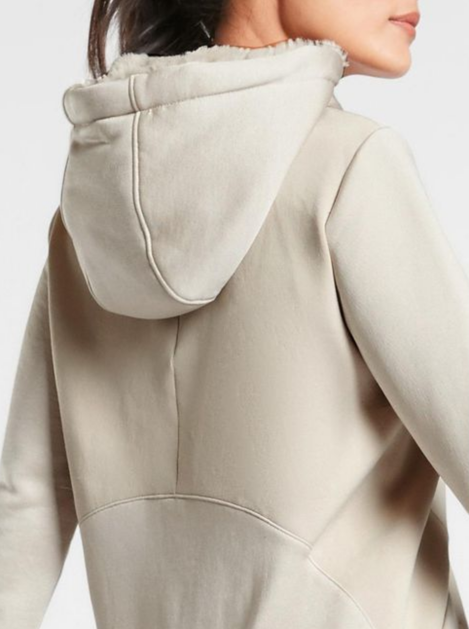 ATHLETA BEIGE LONG SLEEVE TRIUMPH LUXE 