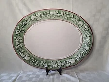 Vintage Large Platter 19"× 14"