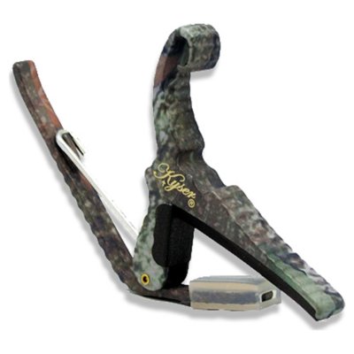 Kyser KG6C Schnellwechsel Gitarren-Capo für 6-saitige Gitarre, tarnfarben