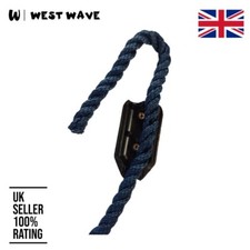 rope end clamps, rope clamp, rope splice clamp, anchor rope clamp - 8-9mm rope