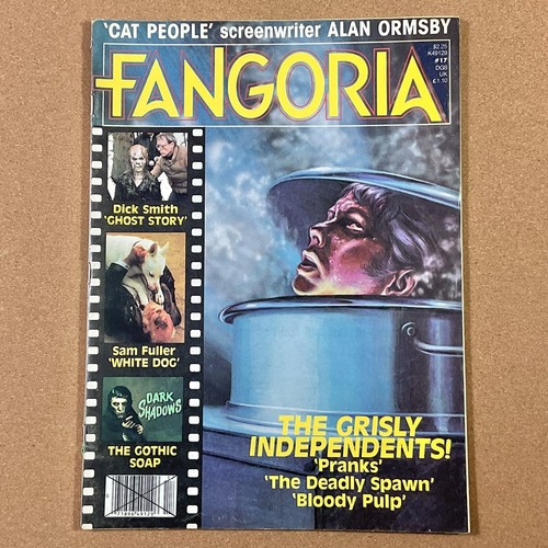 Fangoria Magazine #17 117 Vol. 3 (1981) White Dog, Wolves, Ghost Story