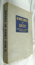 IL MIO LIBRO DI CUCITO RICAMO SARTA SINGER 1954 MODA FASHION VINTAGE