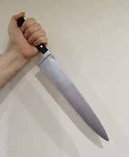 FOAM LATEX MYERS STYLE KITCHEN KNIFE REALISTIC HANDHELD MOVIE PROP HALLOWEEN