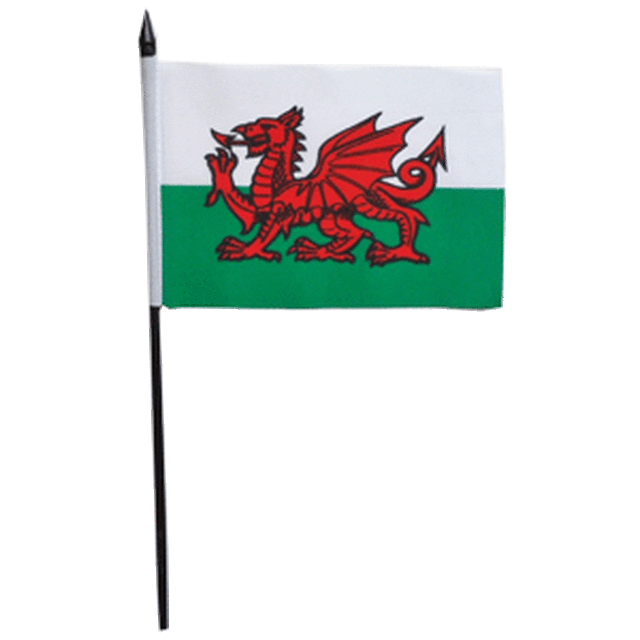 Wales Flags & Bunting - 5x3' 3x2' & Giant 8x5' Welsh Table Hand - Dragon - Foto 4