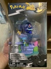 Pokenmon Select Underwater Environment Play Set with Popplio & Horsea NEW-IN-BOX