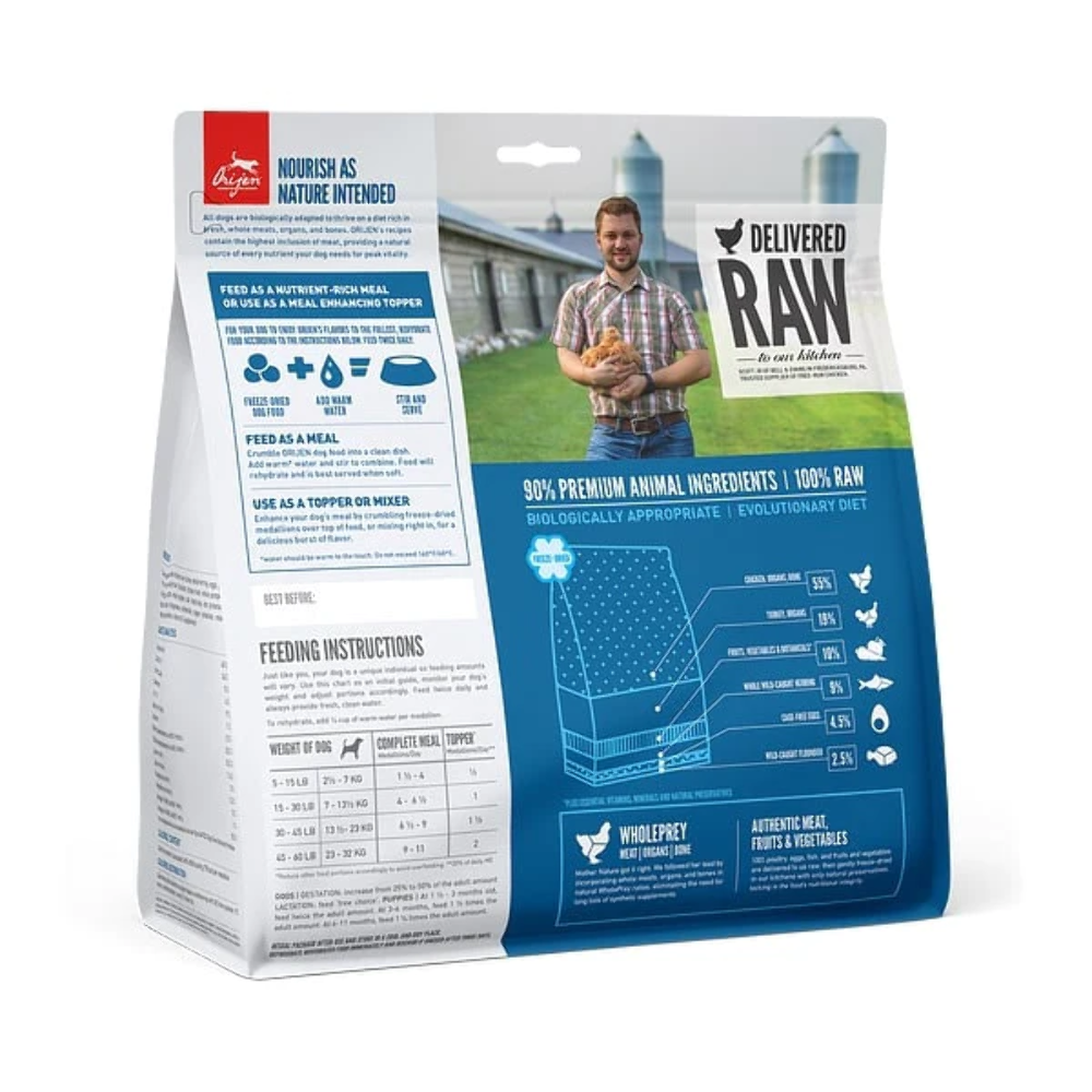 ORIJEN Adult FreezeDried Dog Food eBay