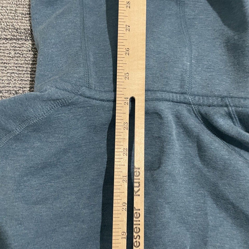 Nike Hoodie Mens Large Blue Sportswear Tech Fleece AW77 Swoosh