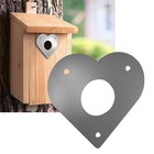 <!--F#f_0-->Flight Hole Size Adjuster for Birdhouses Woodpecker Deterrent Plate Metal<!--F/-->