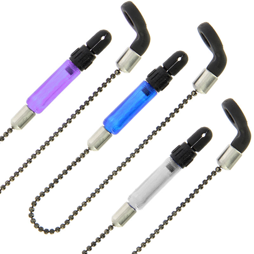 NGT 2-Rod Carp Fishing Buzz Bar Set With Bite Alarms & Indicators - Adjustable Bank Stick