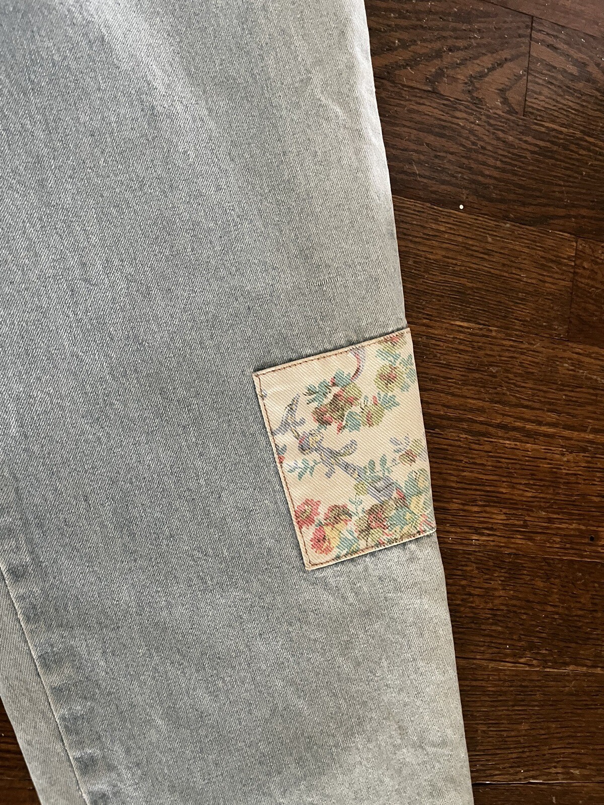 Vintage Union Bay Antique Floral Patchwork Jeans New With Tags Size 27-W