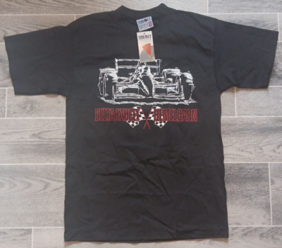 Vintage NWT Delta Faucet Hemelgarn Formula 1 Time Out Mens Black Medium T Shirt