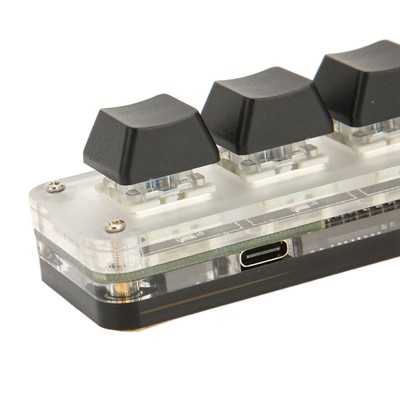 New Programmable Keypad USB 4 Keys Mini Mechanical Keyboard DIY Programmable
