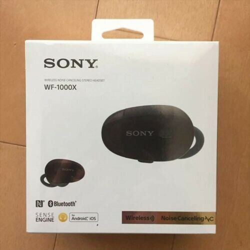 SONY WF-1000X B Bluetooth Noise Cancelling Wireless Earphones