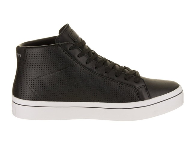 black high top skechers