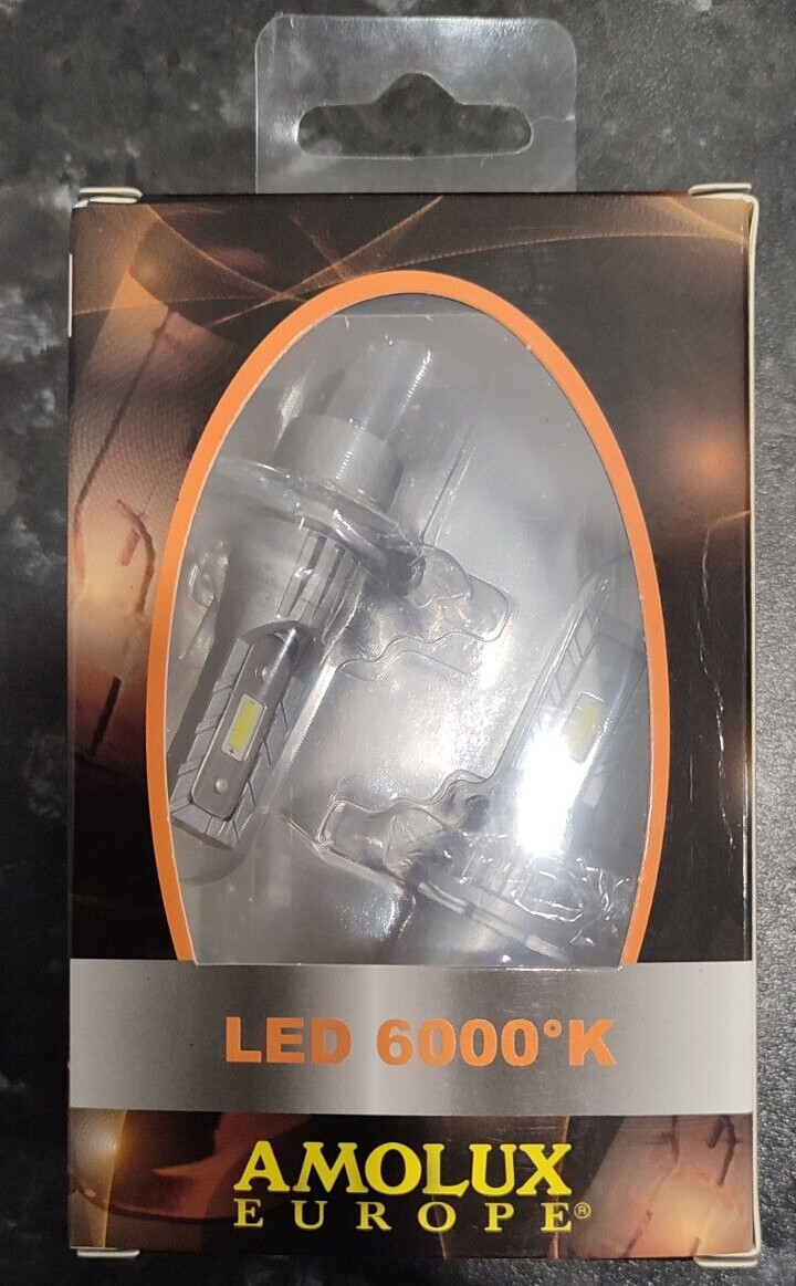 Pack 2 H7 LED 12V 13W 6000ºK Amolux 779LED2 HOMOLOGADAS E-13/ R-37