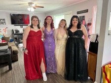 prom dresses long used womens