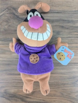 Neu mit Etikett 1998 General Mills Breakfast Pals Cookie Crisp Chip The Cookie Hound Plüsch 