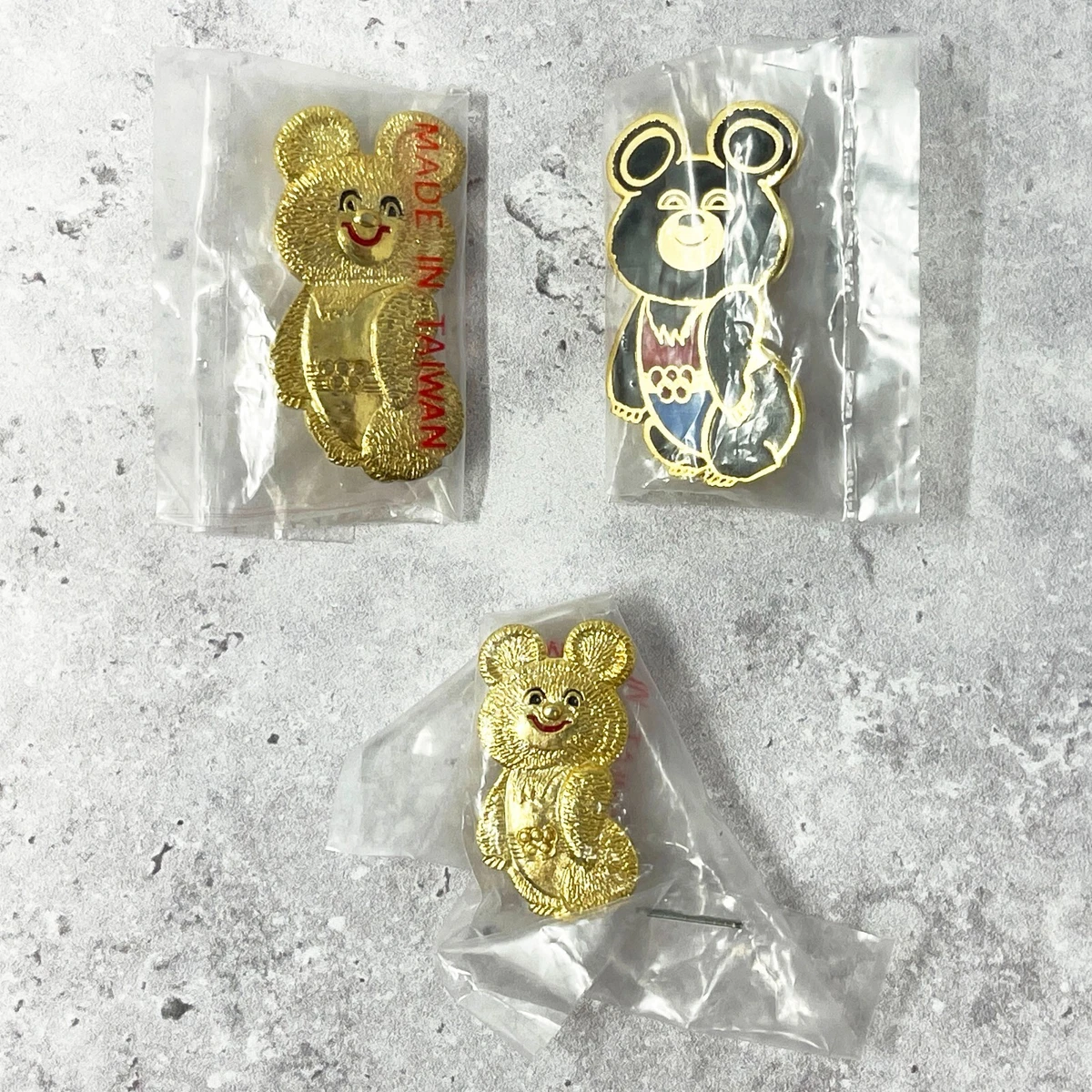 Porte-clés - ours en peluche blanc