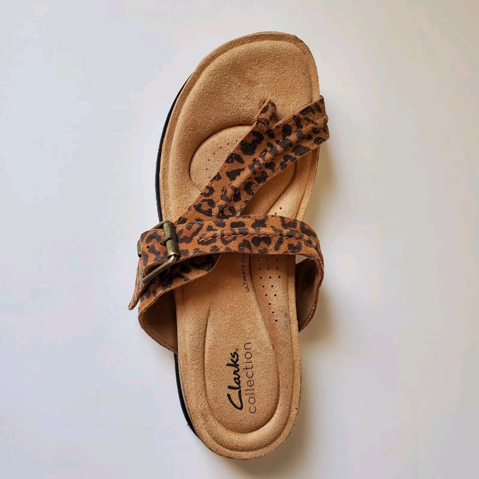 Clarks Collection Toe Post Loop Sandals Size 7.5 … - image 9