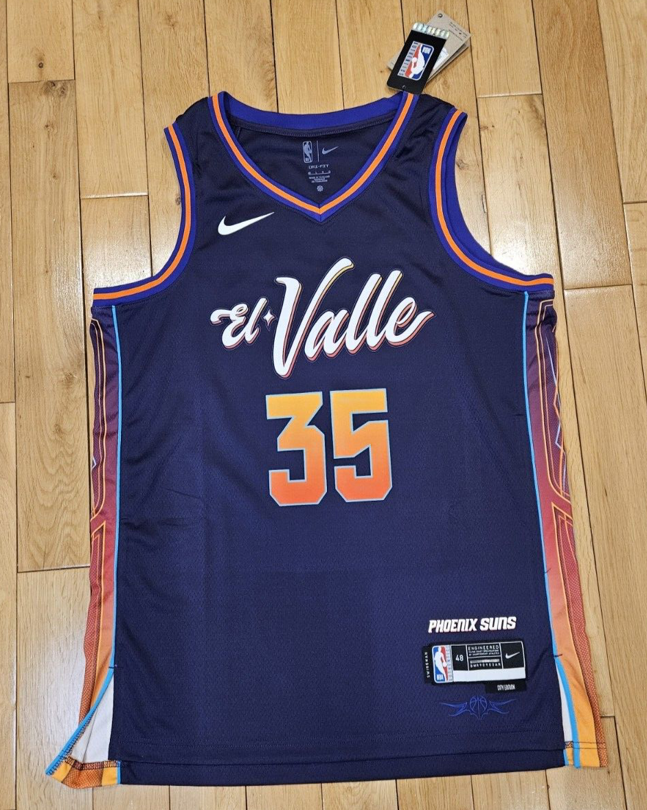 New Nike KEVIN DURANT PHOENIX SUNS City Edition NBA Swingman Men's