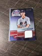 2015 Panini - USA S&S Game Gear Materials - Ruby 013/299- Luke Weaver #24228