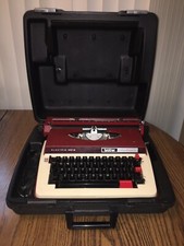 Vintage Brother Typewriter Power Electric 3512 Carriage 12 w/Case (Part/Repair) thumbnail