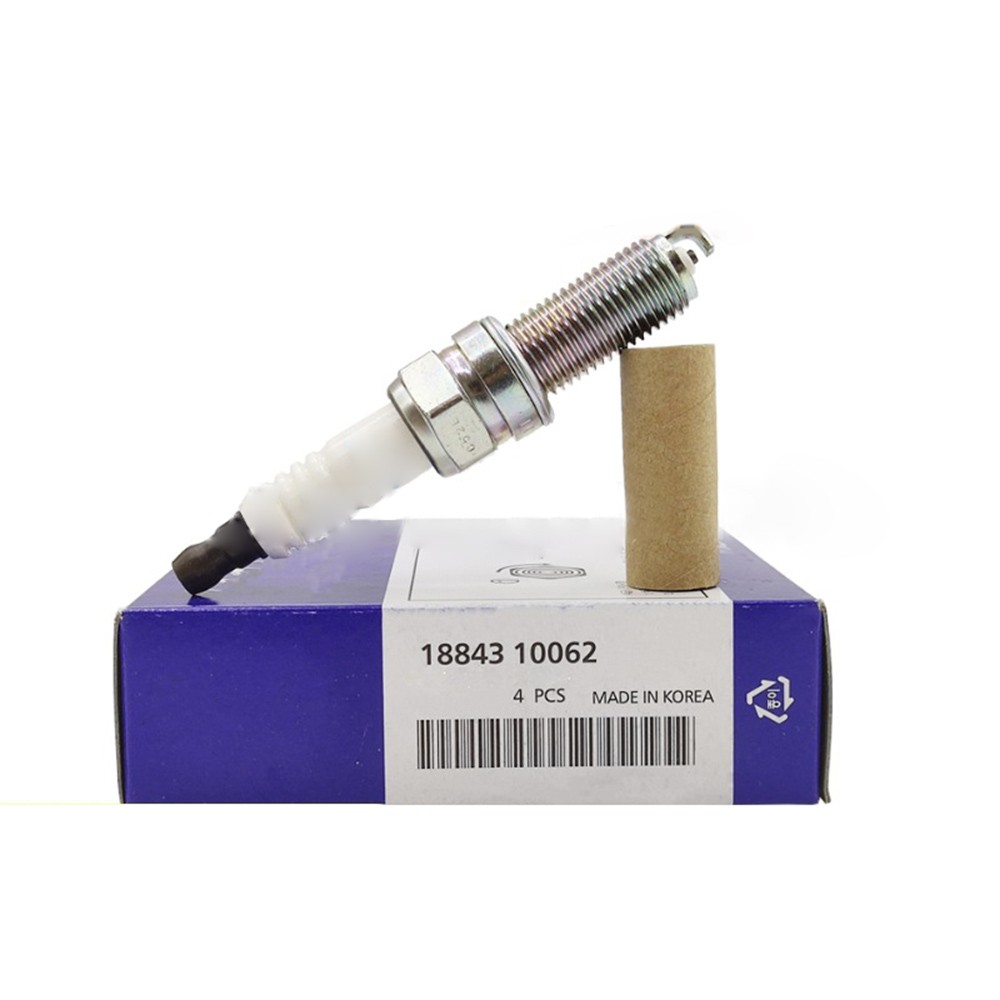 18843-10062 LKR6D10E For Hyundai Kia Accent Picanto Morning 4PCS Spark Plug