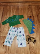 Lot of 4 American Girl Bitty Baby Bitty Twin Boy clothes Snowpants Sweater Boots