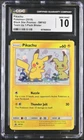Pokemon Pikachu Team Up Blister Pk. Black Star Promo SM162 CGC 10 Gem Mint