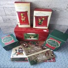Lot of 5 Hallmark ornaments and 5 Dream Books, Collectors Club, Grinch, Peanuts — photo 1