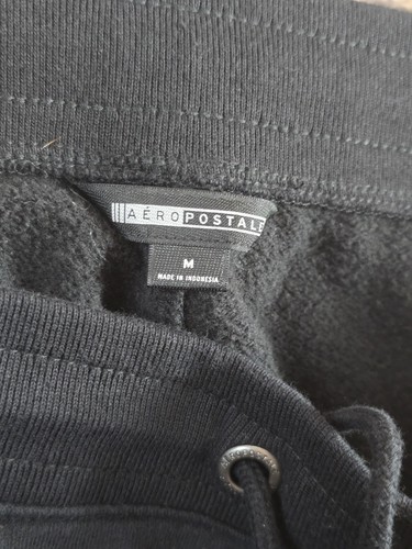 Aeropostale sweatpants Black Size Medium Style 9073 Brand New - Picture 4 of 11