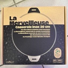 Cookut La Merveilleuse Casserole Inox 20 cm Acier Inoxydable