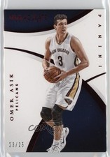2014-15 Panini Immaculate Red /25 Omer Asik #75 9t1