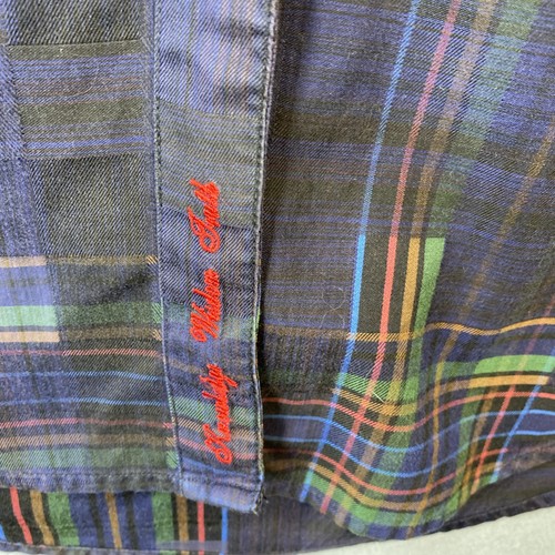 Robert Graham Sport Shirt Mens XS Long Sleeve Classic Fit Dark Geometric Hipster - Picture 3 of 13