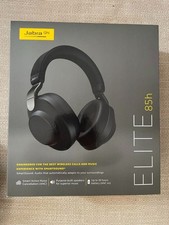 Jabra Elite 85h Ear-Cup Over the Ear Wireless Headphones Black Used