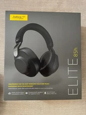Jabra Elite 85h Ear-Cup (Over the Ear) Wireless Headphones Black Used