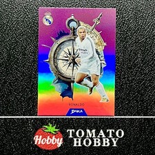 RONALDO /99 PINK REFRACTOR DAKA TOP AUDIENCE 2025-26 ROAD REAL MADRID