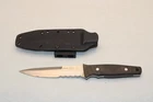 CAMILLUS CUDA FIXED BLADE MILITARY FIGHTING KNIFE CQB1 MICARTA SERRATED TERZOULA