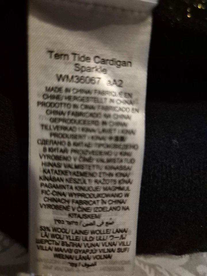 Seasalt Women's Tern Tide Sparkle Cardigan Size 16 - Image 2 of 4