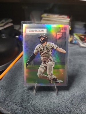 2025 Topps Chrome Platinum Fernando Tatis Jr/ Tony Gwynn Double Header Ssdh-14