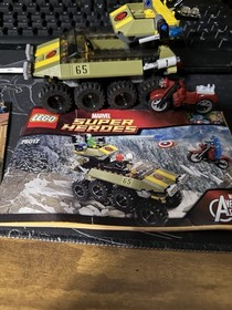 LEGO Marvel Super Heroes Captain America Vs. Hydra 76017 Complete Set
