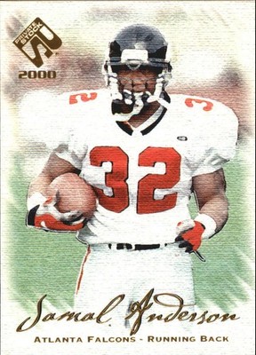 2000 Private Stock #4 Jamal Anderson - FB