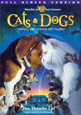 DVD-0408 Gently Used DVD Cats Dogs 2001 PG 1h 27m