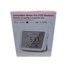 CO2 Detector, Air Quality Monitor Indoor, CO2 Monitor for CO2/TEMP/Humidity, NIB