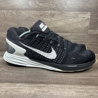 Nike Lunarglide 7 Black Mens US Size 13 EUR 47.5 747355-001 Running Shoes