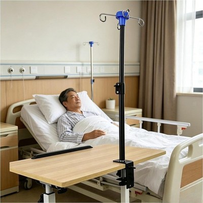 Infusionsständer, freihändig, tragbar, einfache Installation mit 4 Haken,